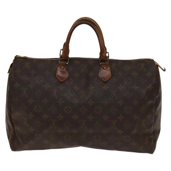 LOUIS VUITTON Monogram Speedy 40 Hand Bag M41522 LV Auth 135202 - Picture 3 of 16